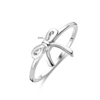 vDam Ring Strik Zilver Gerhodineerd 1339712 Maat 17¼