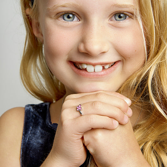 vDam Ring Vlinder Zilver Gerhodineerd 1329221 Maat 14