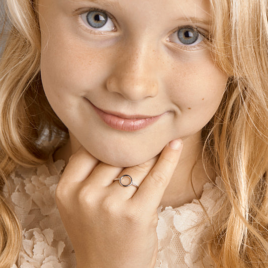 vDam Ring Zilver Gerhodineerd 1325068 Maat 15¼