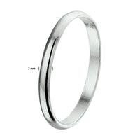 vDam Ring Zilver Gerhodineerd 1328922 Maat 14