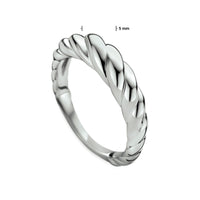 vDam Ring Zilver Gerhodineerd 1334434 Maat 16½