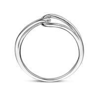 vDam Ring Zilver Gerhodineerd 1335332 Maat 19