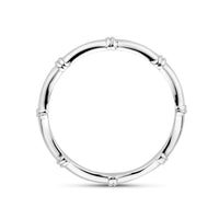 vDam Ring Zilver Gerhodineerd 1339032 Maat 17¼