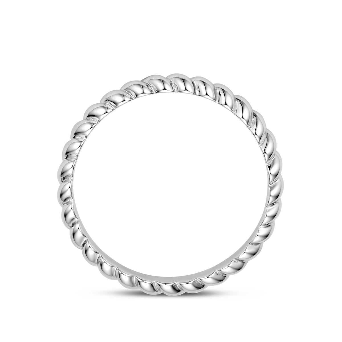 vDam Ring Zilver Gerhodineerd 1339500 Maat 17¼