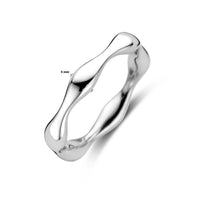vDam Ring Zilver Gerhodineerd 1339543 Maat 17¾