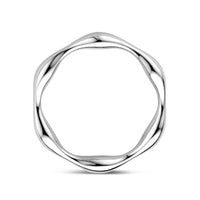 vDam Ring Zilver Gerhodineerd 1339544 Maat 18½