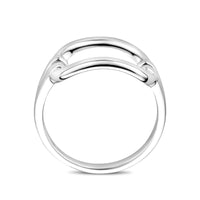 vDam Ring Zilver Gerhodineerd 1339563 Maat 17¾