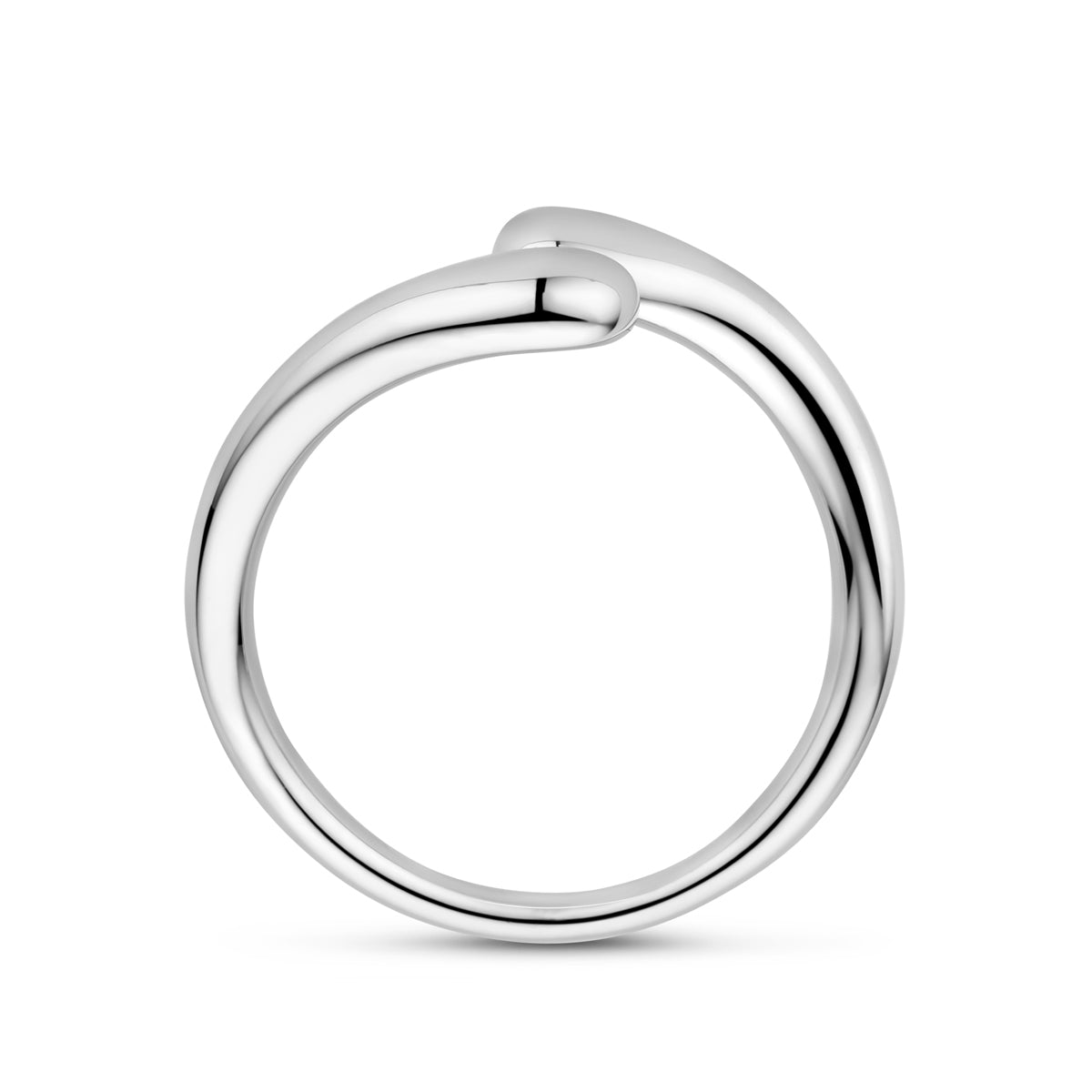 vDam Ring Zilver Gerhodineerd 1339773 Maat 17¼