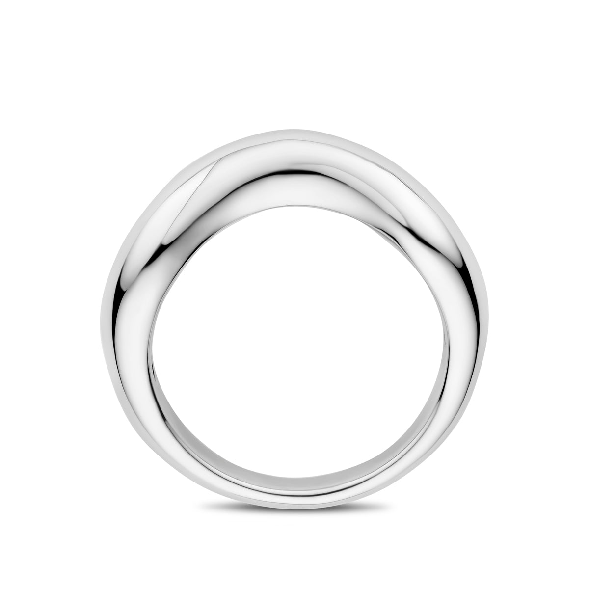 vDam Ring Zilver Gerhodineerd 1339845 Maat 16½