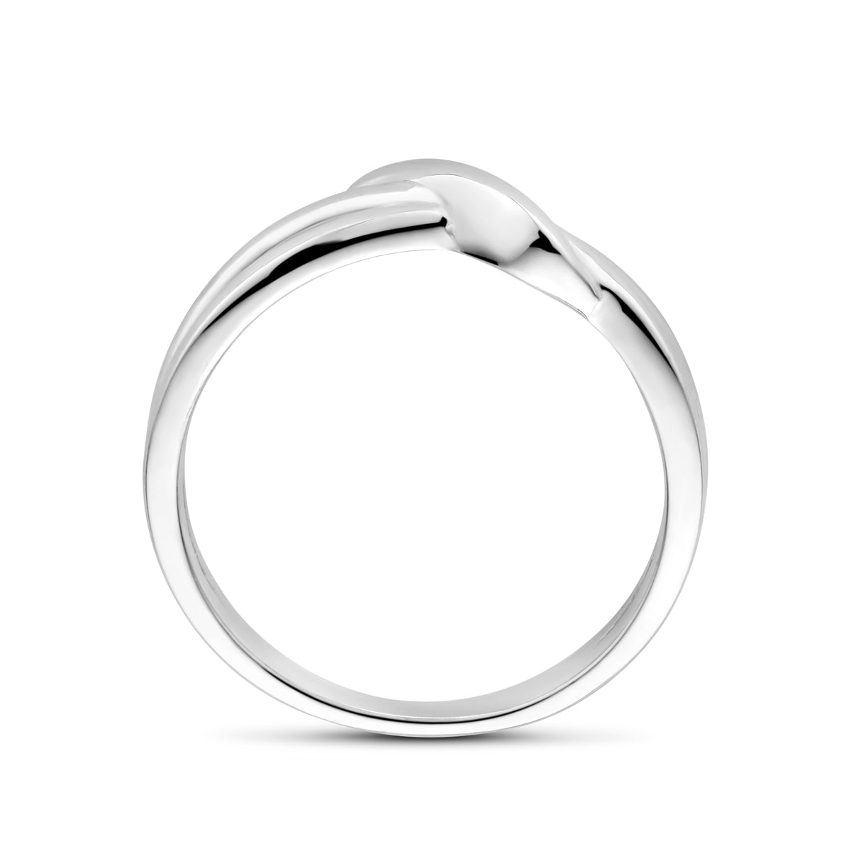 vDam Ring Zilver Gerhodineerd 1340535 Maat 18½