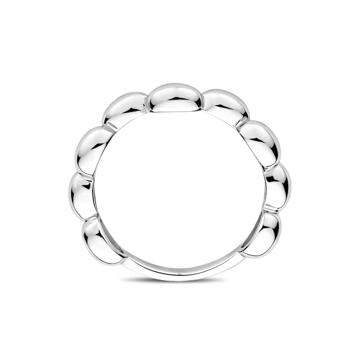 vDam Ring Zilver Gerhodineerd 1340804 Maat 17¾