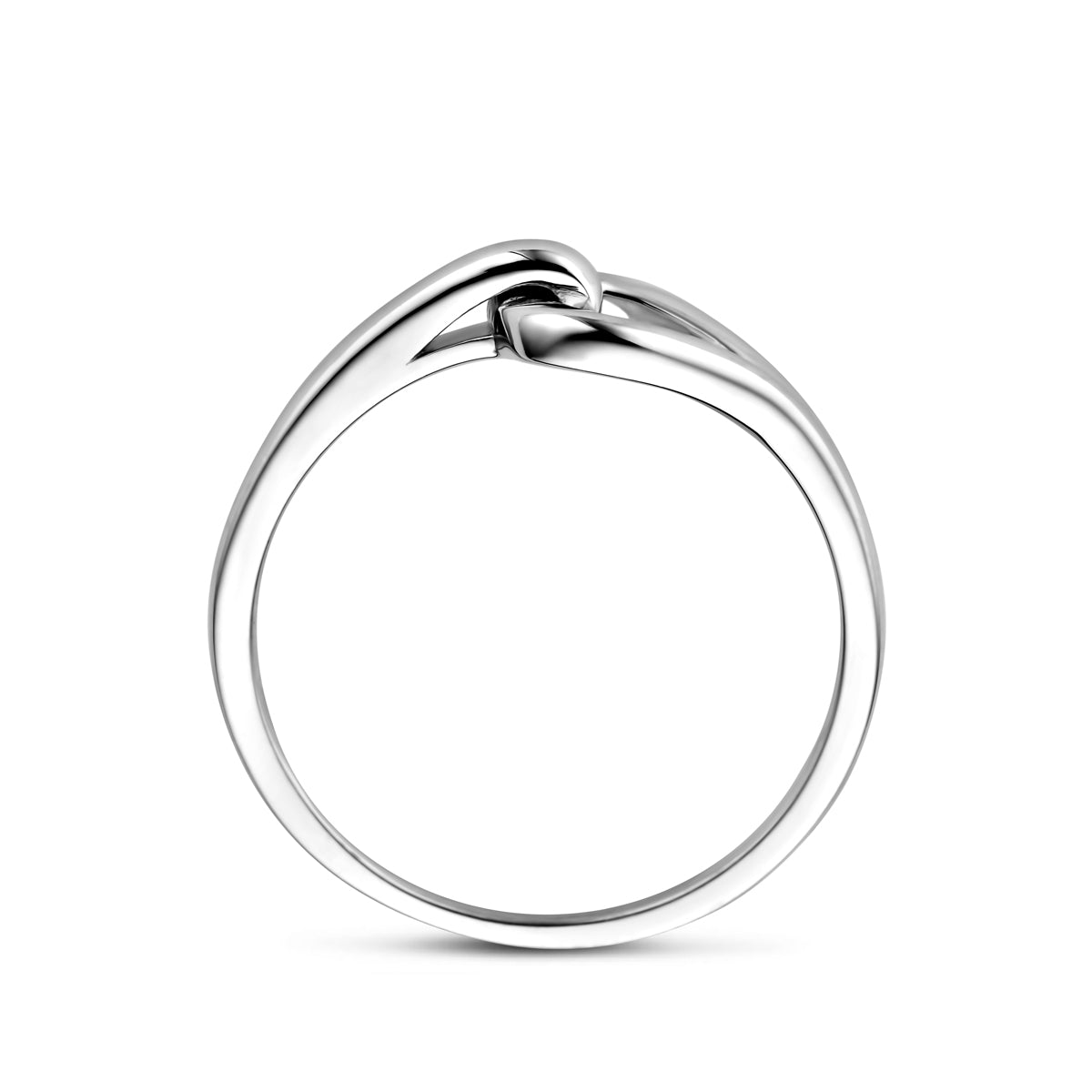 vDam Ring Zilver Gerhodineerd 1341802 Maat 16½