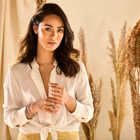 vDam Ring Zirkonia Halo Zilver Gerhodineerd 1335368 Maat 17¾