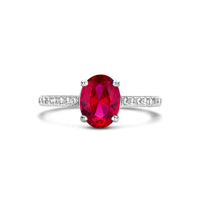 vDam Ring Zirkonia Korund En Zirkonia Zilver Gerhodineerd 1335851 Maat 16½