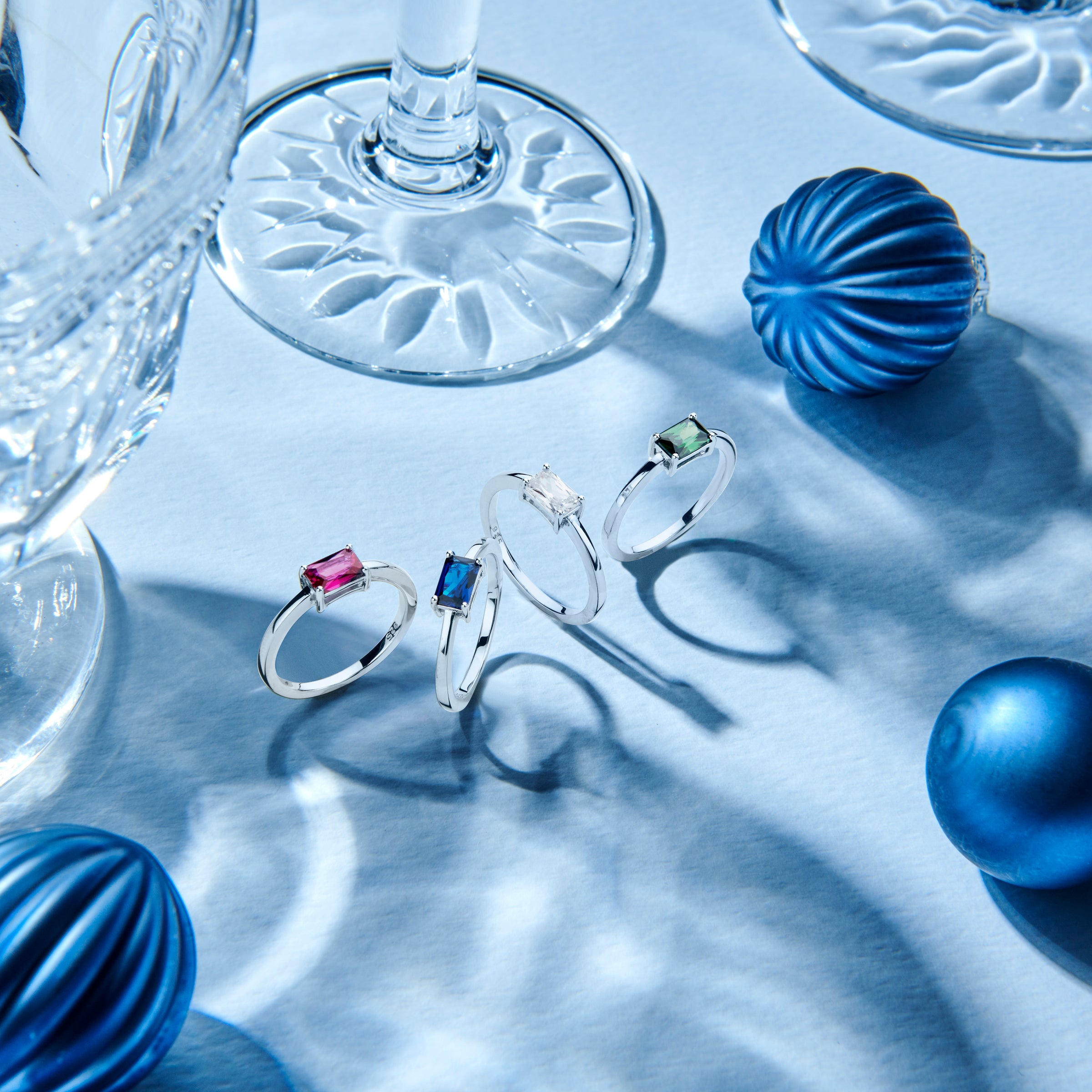 vDam Ring Zirkonia Korund Zilver Gerhodineerd 1335995 Maat 16½