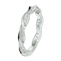 vDam Ring Zirkonia Zilver Gerhodineerd 1328355