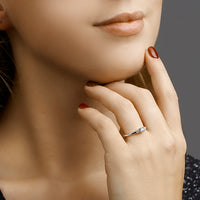 vDam Ring Zirkonia Zilver Gerhodineerd 1332180 Maat 19