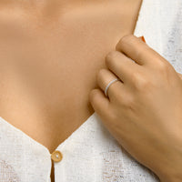 vDam Ring Zirkonia Zilver Gerhodineerd 1333365 Maat 16½