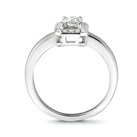 vDam Ring Zirkonia Zilver Gerhodineerd 1333641 Maat 17¾