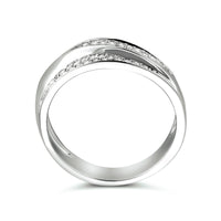 vDam Ring Zirkonia Zilver Gerhodineerd 1333735 Maat 16½