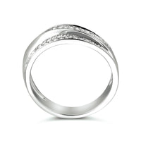 vDam Ring Zirkonia Zilver Gerhodineerd 1333737 Maat 17¾