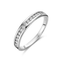 vDam Ring Zirkonia Zilver Gerhodineerd 1333895 Maat 18½