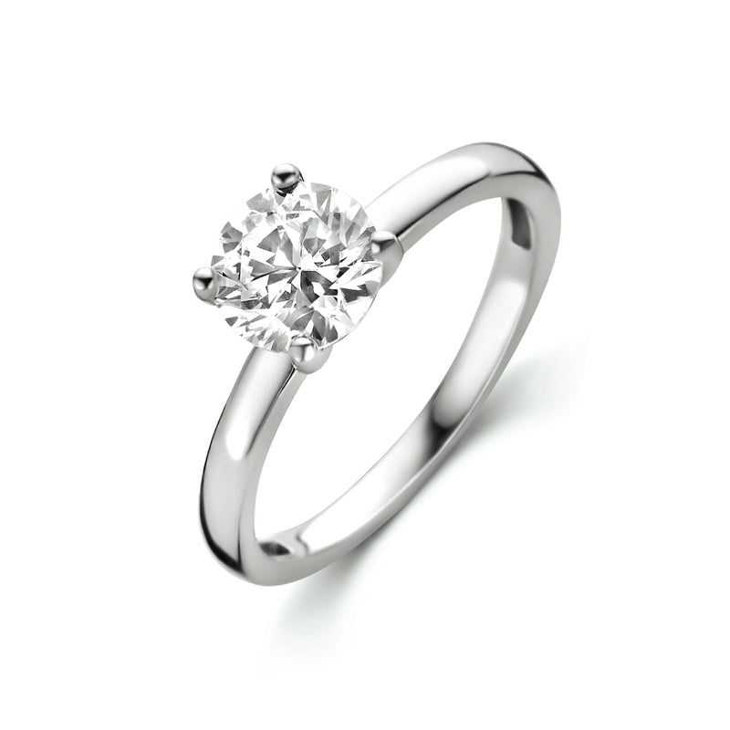 vDam Ring Zirkonia Zilver Gerhodineerd 1334927