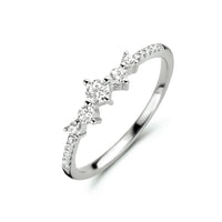 vDam Ring Zirkonia Zilver Gerhodineerd 1335009