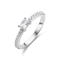 vDam Ring Zirkonia Zilver Gerhodineerd 1336063