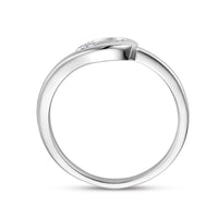 vDam Ring Zirkonia Zilver Gerhodineerd 1336102 Maat 18½