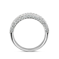 vDam Ring Zirkonia Zilver Gerhodineerd 1336950 Maat 16½