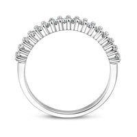 vDam Ring Zirkonia Zilver Gerhodineerd 1337648 Maat 16½