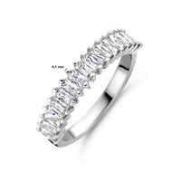 vDam Ring Zirkonia Zilver Gerhodineerd 1337649 Maat 17¼