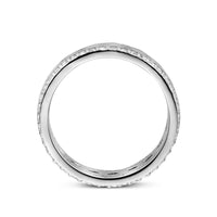 vDam Ring Zirkonia Zilver Gerhodineerd 1338347 Maat 17¾