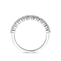 vDam Ring Zirkonia Zilver Gerhodineerd 1338777 Maat 18½