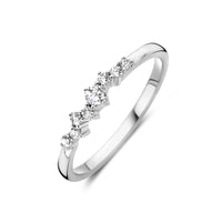 vDam Ring Zirkonia Zilver Gerhodineerd 1339023