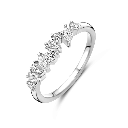 vDam Ring Zirkonia Zilver Gerhodineerd 1339137