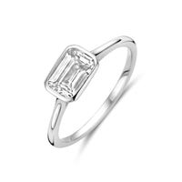 vDam Ring Zirkonia Zilver Gerhodineerd 1339205