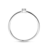 vDam Ring Zirkonia Zilver Gerhodineerd 1339766 Maat 18½