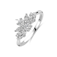 vDam Ring Zirkonia Zilver Gerhodineerd 1340673 Maat 17¼