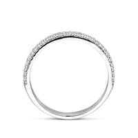 vDam Ring Zirkonia Zilver Gerhodineerd 1340742 Maat 18½