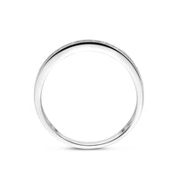 vDam Ring Zirkonia Zilver Gerhodineerd 1340775 Maat 17¾