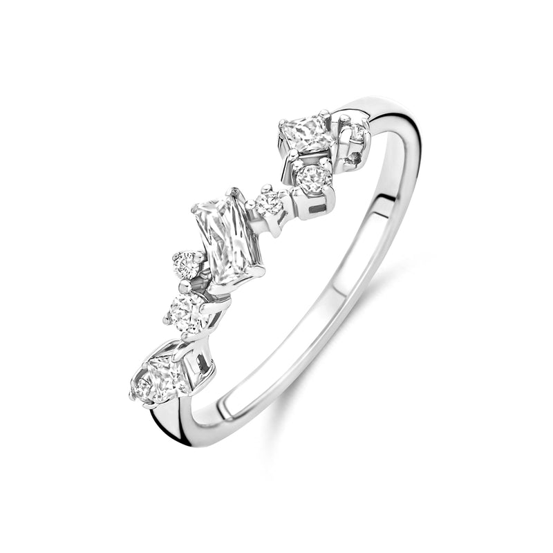 vDam Ring Zirkonia Zilver Gerhodineerd 1340845