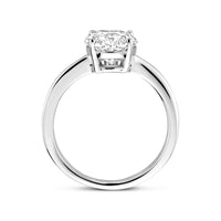 vDam Ring Zirkonia Zilver Gerhodineerd 1340906 Maat 16½