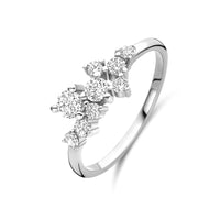 vDam Ring Zirkonia Zilver Gerhodineerd 1341115