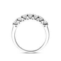 vDam Ring Zirkonia Zilver Gerhodineerd 1341231 Maat 16½