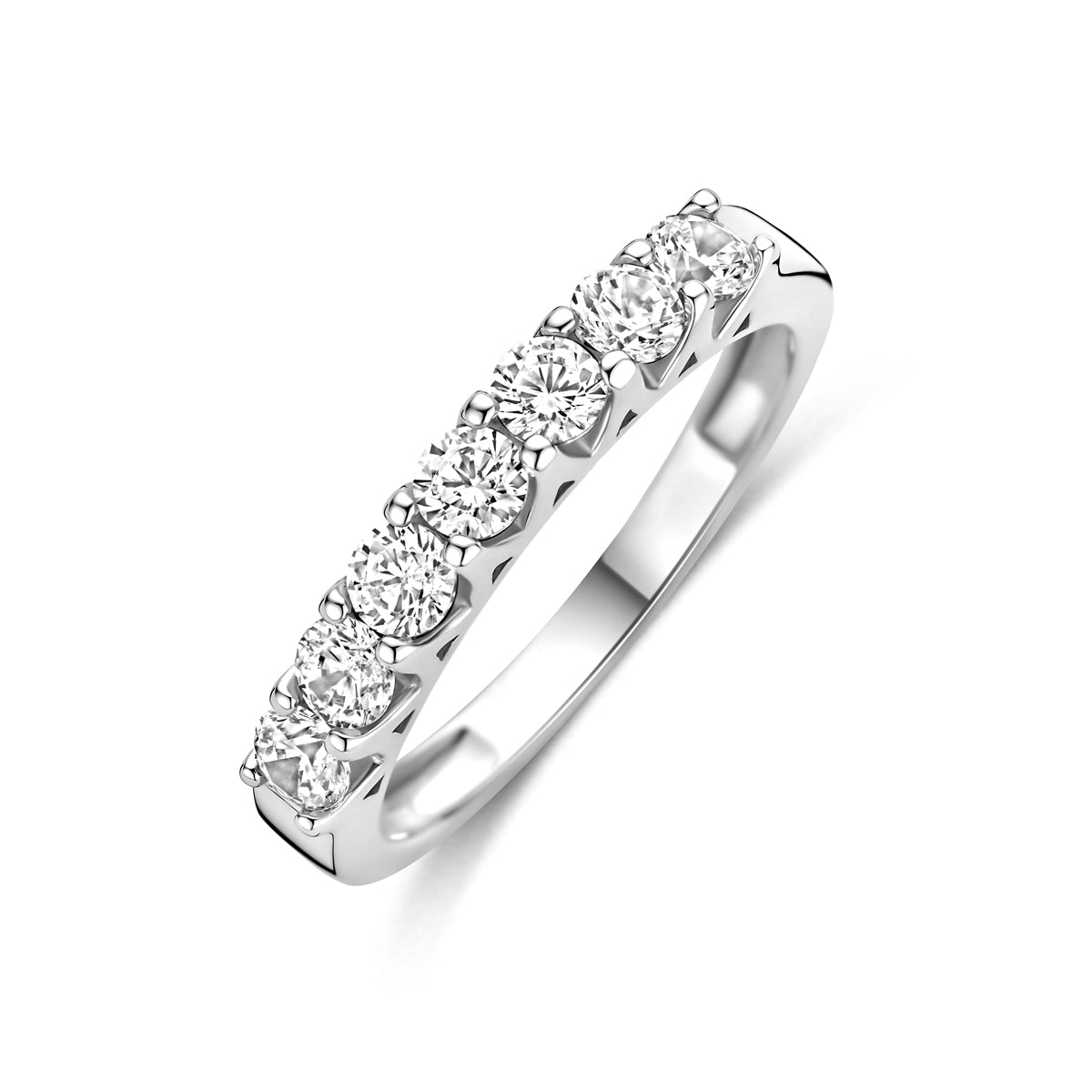 vDam Ring Zirkonia Zilver Gerhodineerd 1341249