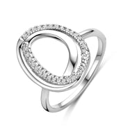 vDam Ring Zirkonia Zilver Gerhodineerd 1341330