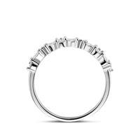 vDam Ring Zirkonia Zilver Gerhodineerd 1341347 Maat 17¾