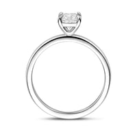 vDam Ring Zirkonia Zilver Gerhodineerd 1341381 Maat 16½